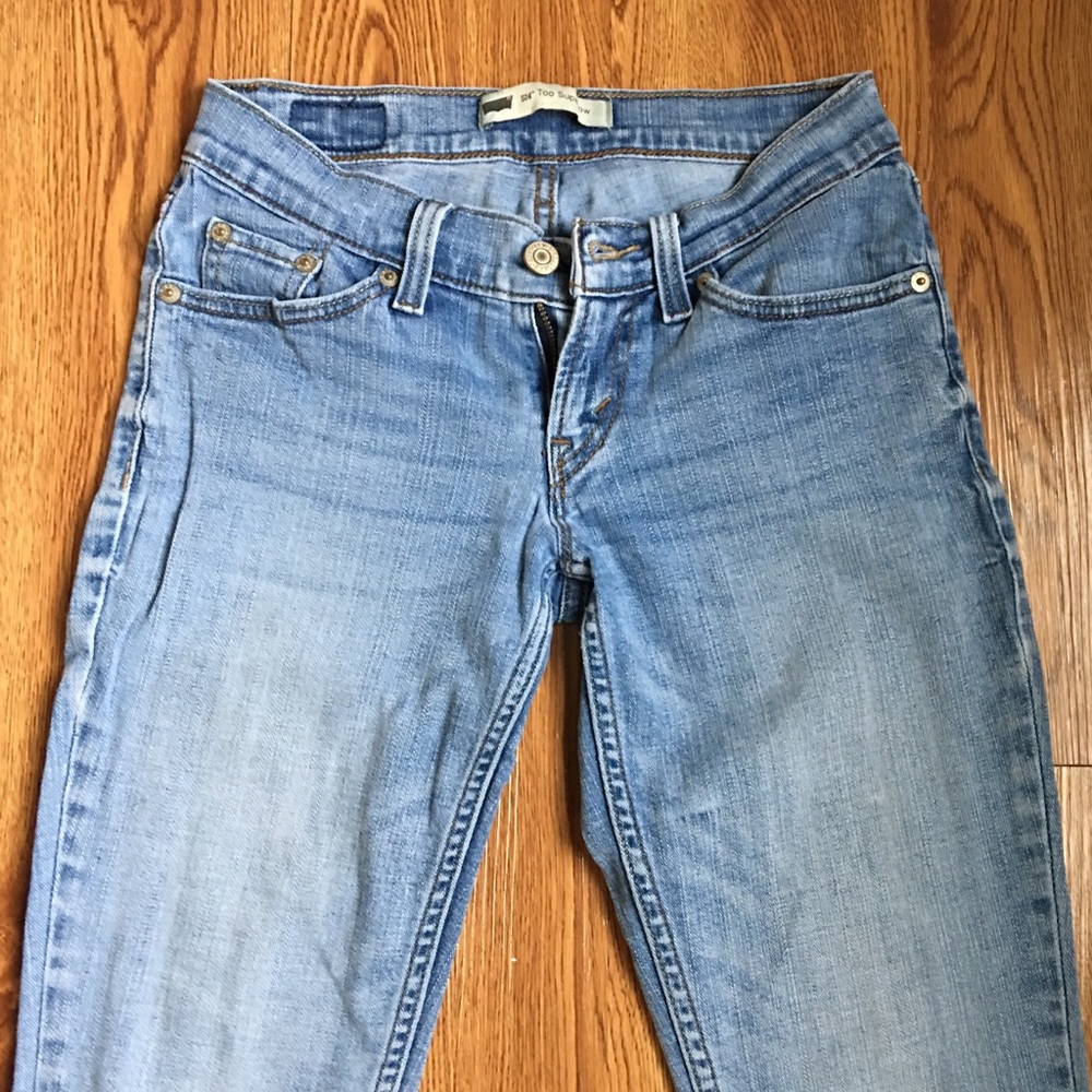 LEVI’S super low 524 skinny jeans Madewell
